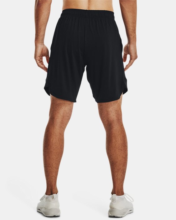 Men's UA Train Stretch Graphic Shorts in Black image number 1